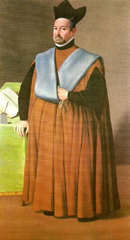portrait of dr, Francisco de Zurbaran